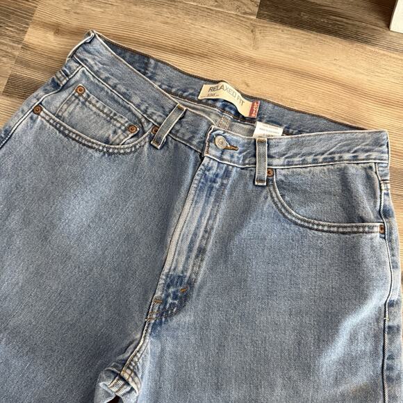 Vintage Levi’s 550 Relaxed Fit Jeans Men’s 34x32 Made in Colombia Light Wash - Picture 3 of 8